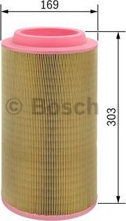 BOSCH F 026 400 059 - Gaisa filtrs www.autospares.lv