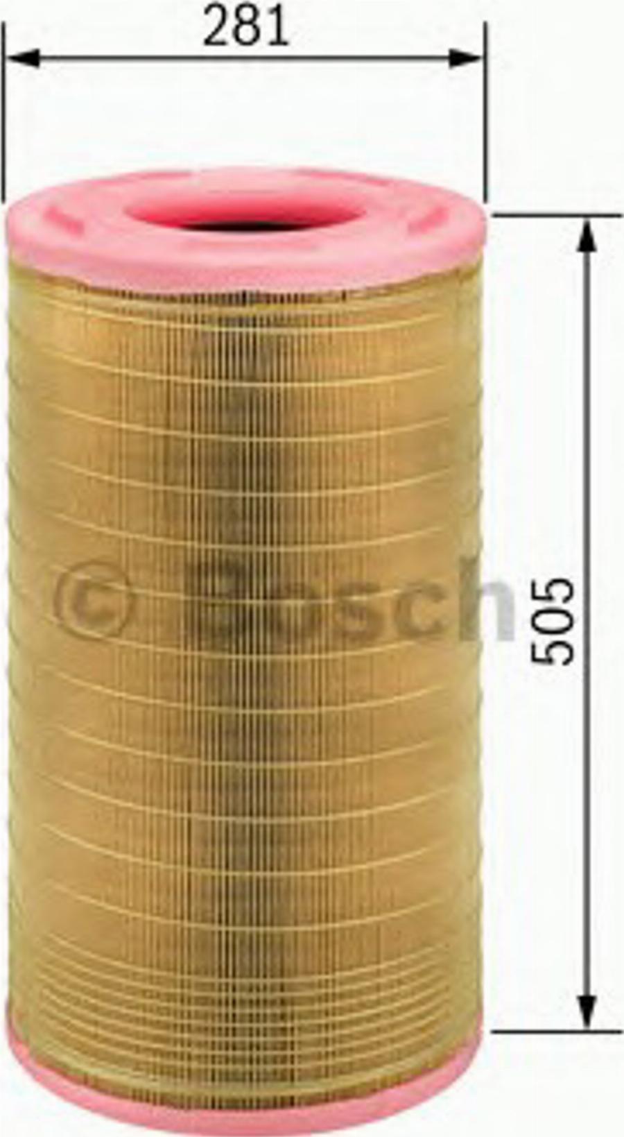 BOSCH F 026 400 084 - Gaisa filtrs www.autospares.lv