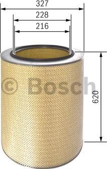 BOSCH F 026 400 079 - Gaisa filtrs www.autospares.lv