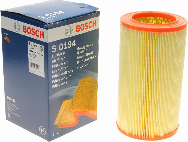 BOSCH F 026 400 194 - Gaisa filtrs www.autospares.lv