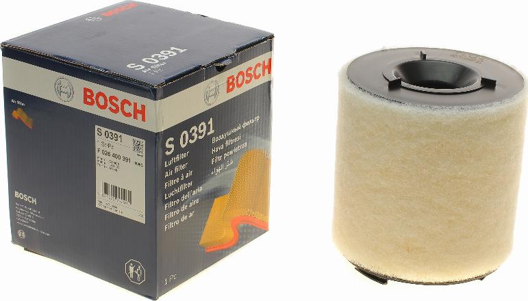 BOSCH F 026 400 391 - Gaisa filtrs www.autospares.lv