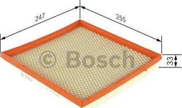 BOSCH F 026 400 385 - Gaisa filtrs autospares.lv