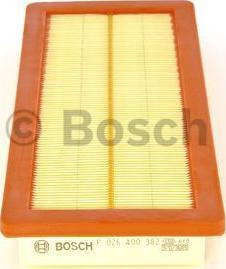 BOSCH F 026 400 382 - Gaisa filtrs www.autospares.lv