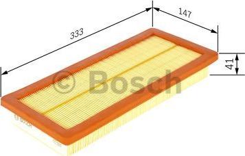 BOSCH F 026 400 382 - Gaisa filtrs www.autospares.lv