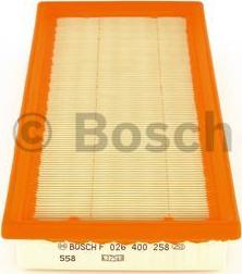 BOSCH F 026 400 258 - Gaisa filtrs www.autospares.lv