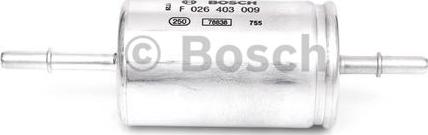 BOSCH F 026 403 009 - Degvielas filtrs www.autospares.lv