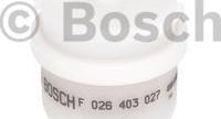 BOSCH F 026 403 027 - Топливный фильтр www.autospares.lv