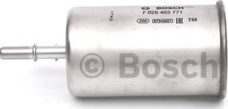 BOSCH F 026 403 771 - Degvielas filtrs www.autospares.lv