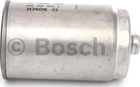 BOSCH F 026 402 097 - Degvielas filtrs autospares.lv