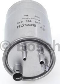 BOSCH F 026 402 049 - Degvielas filtrs www.autospares.lv