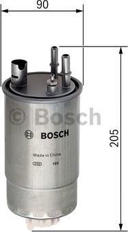 BOSCH F 026 402 049 - Degvielas filtrs www.autospares.lv