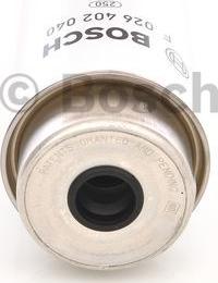 BOSCH F 026 402 040 - Degvielas filtrs www.autospares.lv