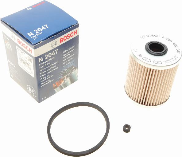 BOSCH F 026 402 047 - Degvielas filtrs www.autospares.lv