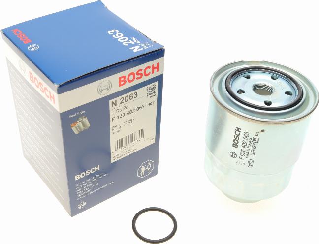 BOSCH F 026 402 063 - Fuel filter www.autospares.lv