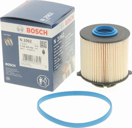 BOSCH F 026 402 062 - Degvielas filtrs www.autospares.lv