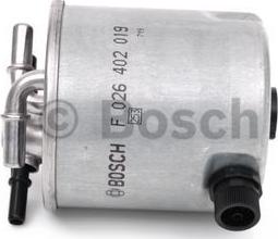 BOSCH F 026 402 019 - Degvielas filtrs www.autospares.lv