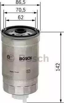 BOSCH F 026 402 010 - Топливный фильтр www.autospares.lv