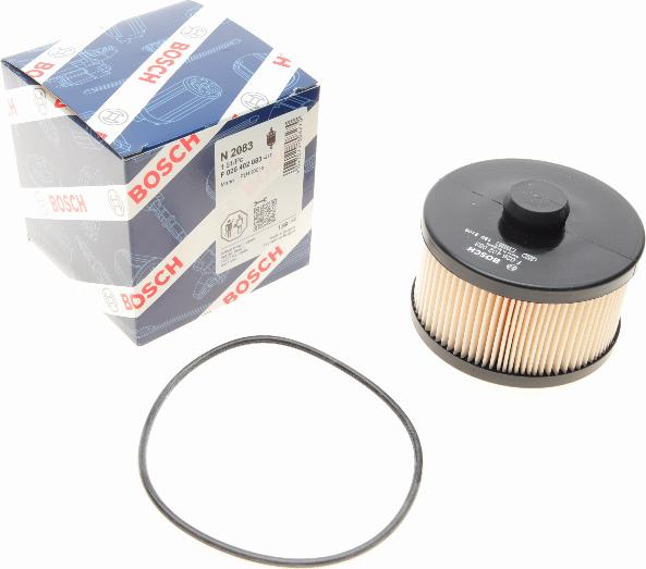 BOSCH F 026 402 083 - Degvielas filtrs www.autospares.lv