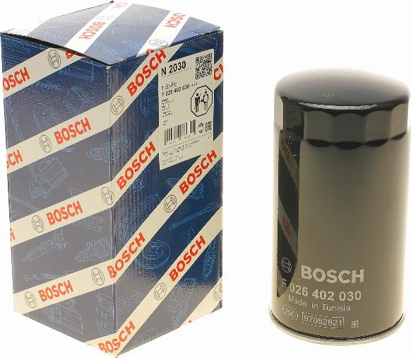 BOSCH F 026 402 030 - Degvielas filtrs www.autospares.lv