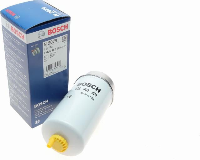 BOSCH F 026 402 079 - Degvielas filtrs www.autospares.lv