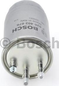 BOSCH F 026 402 076 - Degvielas filtrs www.autospares.lv