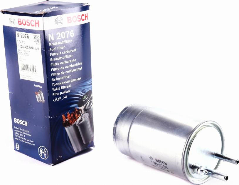 BOSCH F 026 402 076 - Топливный фильтр www.autospares.lv