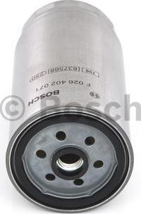 BOSCH F 026 402 071 - Degvielas filtrs www.autospares.lv