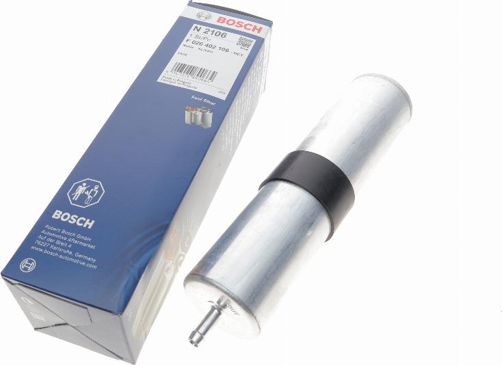 BOSCH F 026 402 106 - Degvielas filtrs autospares.lv