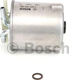 BOSCH F 026 402 108 - Degvielas filtrs www.autospares.lv