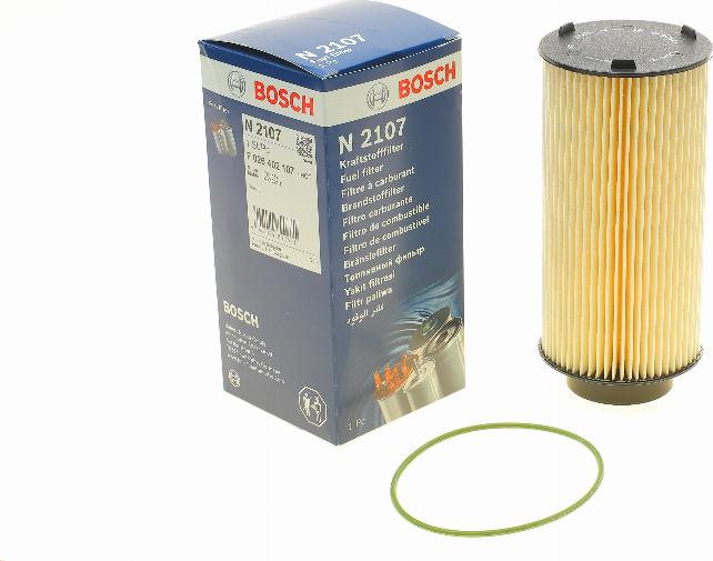 BOSCH F 026 402 107 - Degvielas filtrs www.autospares.lv