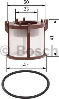 BOSCH F 026 402 136 - Degvielas filtrs www.autospares.lv