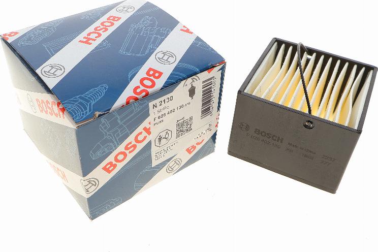 BOSCH F 026 402 130 - Degvielas filtrs www.autospares.lv