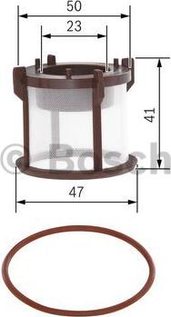 BOSCH F 026 402 133 - Degvielas filtrs autospares.lv