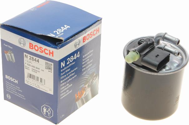 BOSCH F 026 402 844 - Degvielas filtrs www.autospares.lv