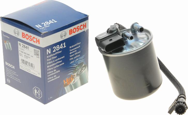 BOSCH F 026 402 841 - Degvielas filtrs www.autospares.lv