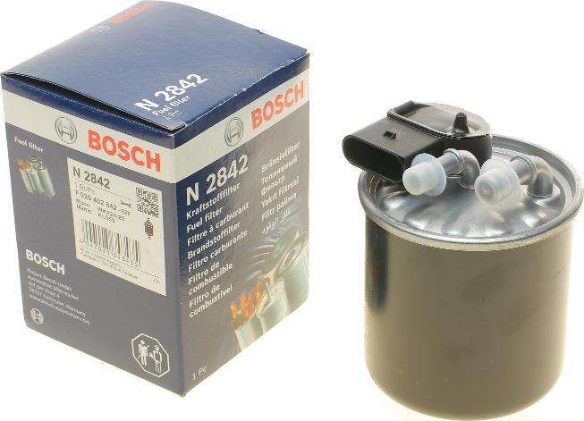 BOSCH F 026 402 842 - Degvielas filtrs www.autospares.lv