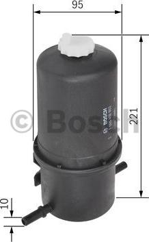 BOSCH F 026 402 853 - Топливный фильтр www.autospares.lv