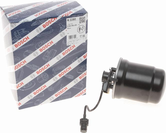 BOSCH F 026 402 280 - Degvielas filtrs www.autospares.lv