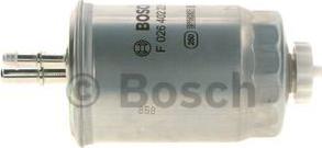 BOSCH F 026 402 229 - Degvielas filtrs www.autospares.lv