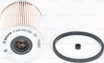 BOSCH F 026 402 222 - Degvielas filtrs www.autospares.lv