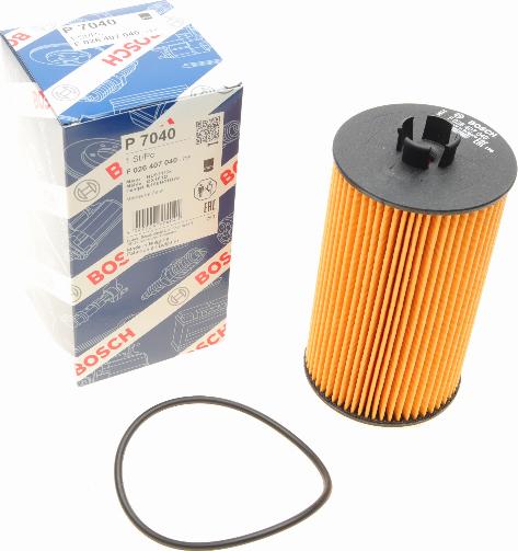 BOSCH F 026 407 040 - Eļļas filtrs www.autospares.lv