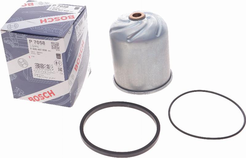 BOSCH F 026 407 058 - Eļļas filtrs www.autospares.lv