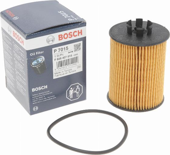 BOSCH F 026 407 015 - Масляный фильтр www.autospares.lv