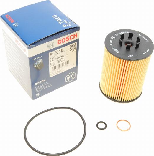 BOSCH F 026 407 010 - Eļļas filtrs www.autospares.lv