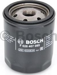 BOSCH F 026 407 085 - Eļļas filtrs www.autospares.lv