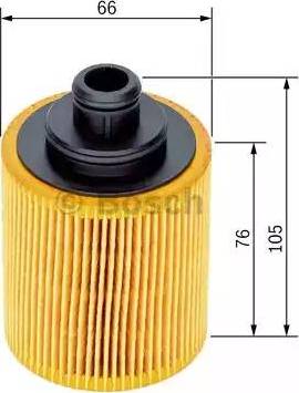 BOSCH F 026 407 087 - Eļļas filtrs www.autospares.lv