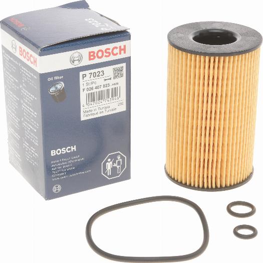 BOSCH F 026 407 023 - Oil Filter www.autospares.lv