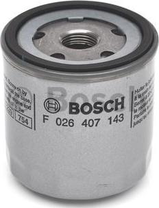 BOSCH F 026 407 143 - Масляный фильтр www.autospares.lv