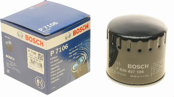 BOSCH F 026 407 106 - Масляный фильтр www.autospares.lv