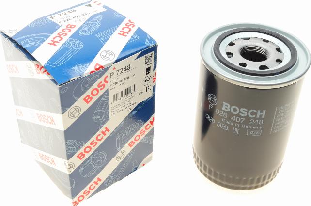 BOSCH F 026 407 248 - Eļļas filtrs www.autospares.lv